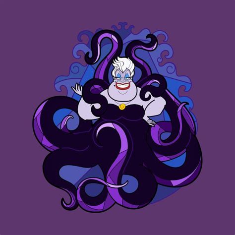 The Sea Witch By Ginny Heart Lab Ursula Disney Disney Art Drawings