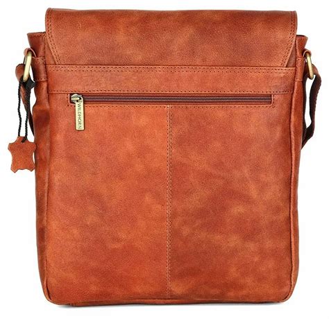 Wildhorn Original Leather Inch Sling Messenger Bag For Men I