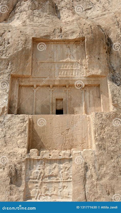 The Tomb of Darius I, Naqsh-e Rustam, Iran Stock Photo - Image of iran, cemetery: 131771630