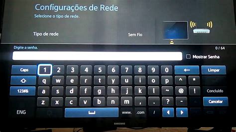 Como Conectar Internet Wifi Na Sua Tv Smart Samsung Youtube