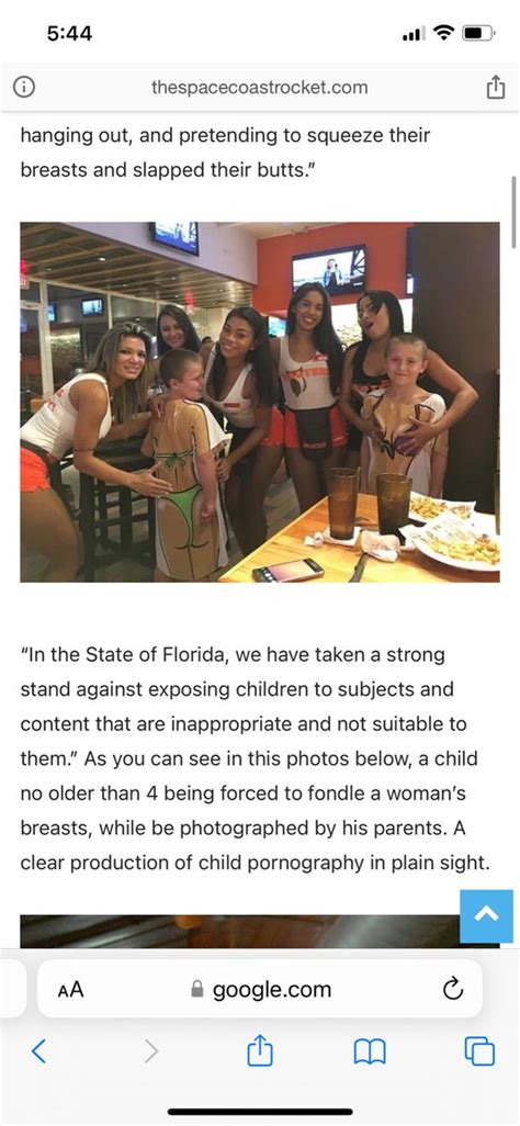 Ace Girl On Twitter Also Reminder That Hooters Has A Problem With