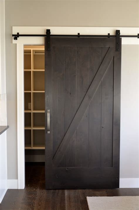 Sliding Closet Barn Door Contemporary Wardrobe Milwaukee By