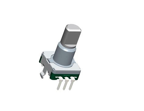 Ec11 Rotary Incremental Encoder 15 Pulse 5 Pin Ec11 Metal Shaft Switching Encoder 0 5mm Travel