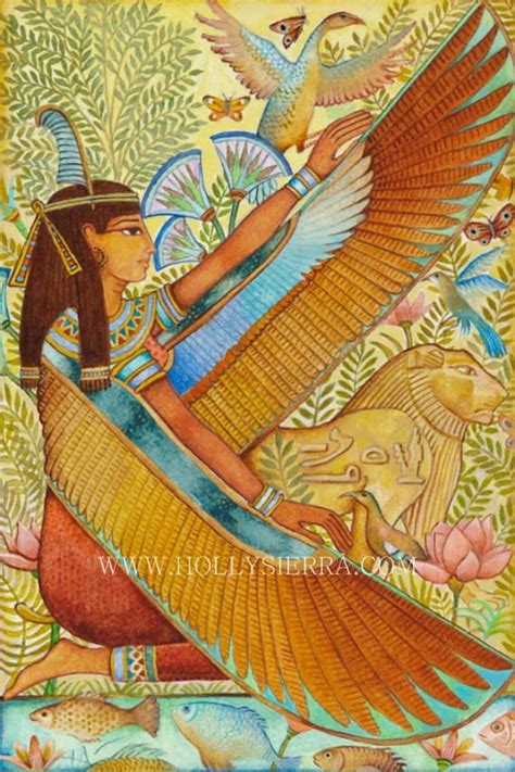 Maat The Egyptian Goddess Of Truth Etsy