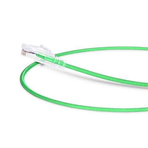 1ft 0 3m Cat6 28AWG Snagless Unshielded UTP PVC CM Slim Ethernet