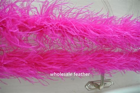 Colors Ply Hot Pink Ostrich Feather Boa For Costume Etsy