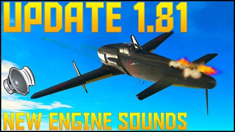 Update New Engine Sounds Showcase War Thunder Youtube