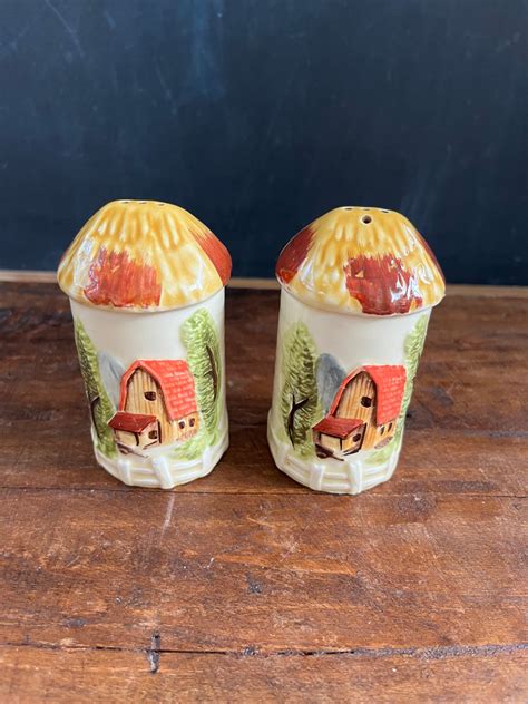 Vintage Marks And Rosenfeld Salt And Pepper Shakers Made In Japan