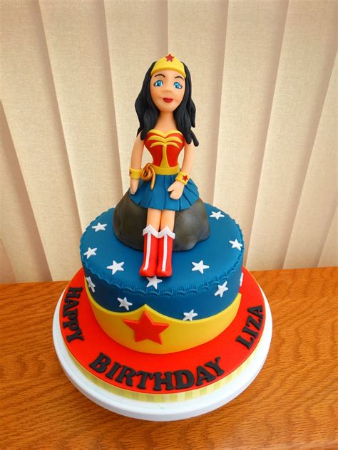 Wonder Woman Cake Xmcx Wonder Woman Cake Cake Birthday Cake