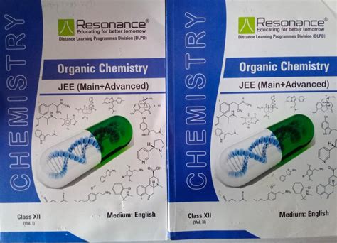 Buy Resonance Organic Chemistry Jee Main Advanced Vol 1 And 2 Class 12