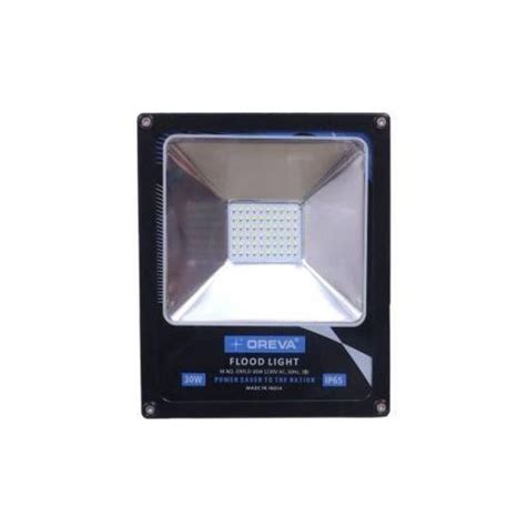 Aluminium Pure White Oreva ORFLD 50W LED Flood Light For Park Garden