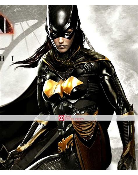 Arkham Knight Batgirl Cosplay Costume Deluxe Version