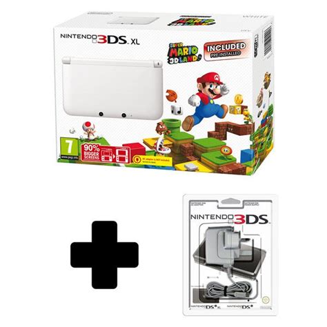 Nintendo 3ds Xl White With Super Mario 3d Land Preinstalled Limited Edition Nintendo