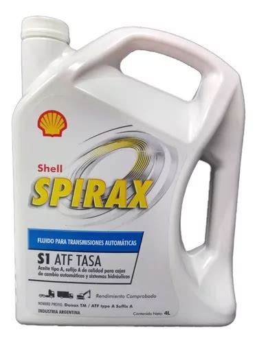 Aceite Shell Spirax S1 Atf Tasa X 4 Litros