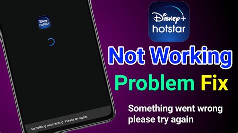 Hotstar Something Went Wrong Please Try Again Problem Fix Hotstar