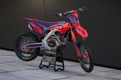 Dirt Bike Graphics Kit For Honda - PUNCH – OMXGraphics