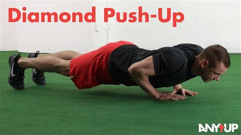 Diamond Push Up Bodyweight Training Excercise Youtube