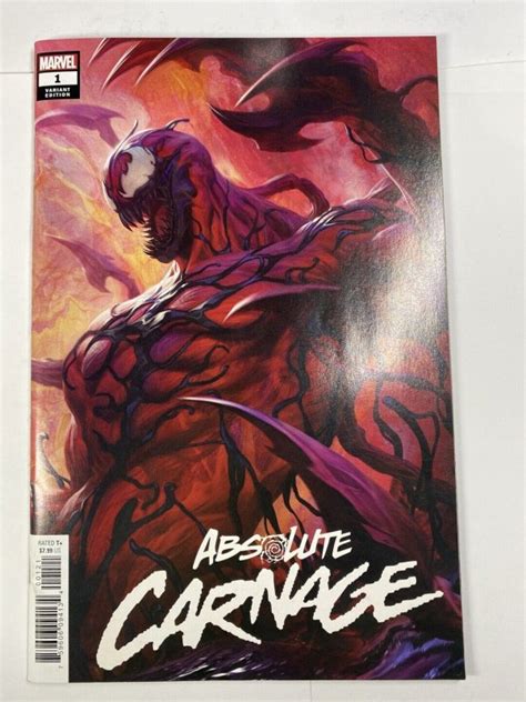 Absolute Carnage Of Nm Artgerm Variant Marvel Comics C A