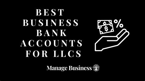 Best Business Bank Accounts For Llcs Manage Business