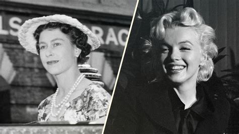 The Time Queen Elizabeth And Marilyn Monroe Meet Each Other