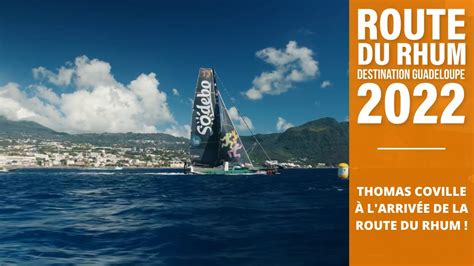 Thomas Coville L Arriv E De La Route Du Rhum Destination Guadeloupe