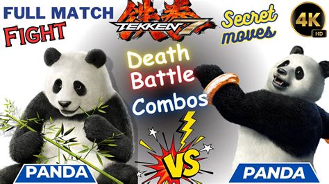 Panda Vs Panda Panda Combos Tekken 7 Secret Moves Gaming