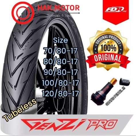 Jual Grosir Ban Fdr Genzi Pro Ring Tubles