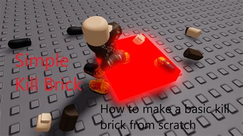 How To Make A Basic Kill Brick In Roblox Studio YouTube