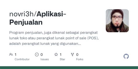 Github Novri H Aplikasi Penjualan Program Penjualan Juga Dikenal