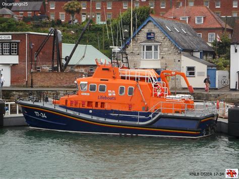 Rnlb Osier 17 34 Rnli Lifeboat Osier Moored Up In Weymouth