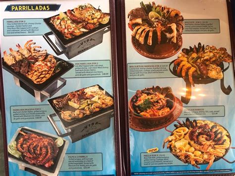 Menu At Vida Mariscos Pub And Bar Katy