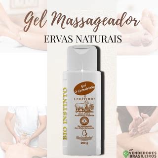 Gel Massageador O Carneirinho 200g Kit 2 Unidades Bio Instinto