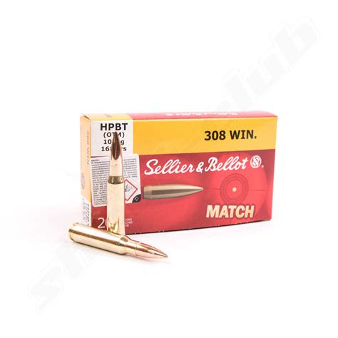 Sandb Sierra Match Hpbt 168grs Im Kaliber 308win