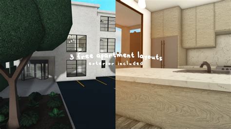 3 Free One Story Apartment Layouts To Use For Roleplay Exterior