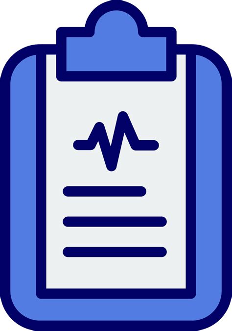 Medical Clipboard Vector Icon 19815123 Vector Art at Vecteezy