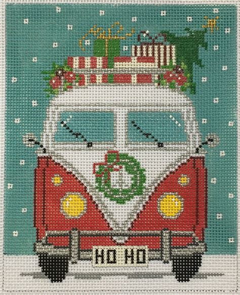 Christmas Micro Bus Cross Stitch Patterns Christmas Xmas Cross