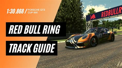 IRacing Porsche GT3 Cup 991 Red Bull Ring Track Guide Setup 1 30 868