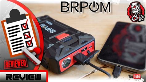 REVIEW BRPOM BM 150 ARRANCADOR DE BATERIAS YouTube