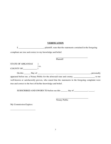 Free Printable Arkansas Divorce Forms