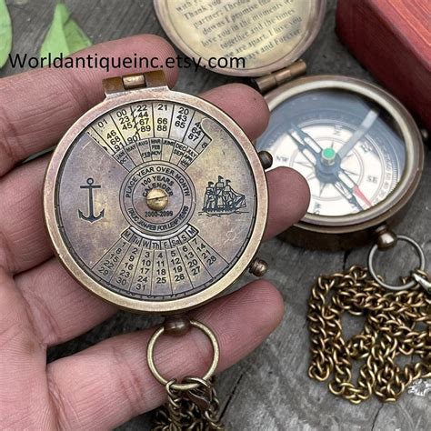 Personalized Compass Etsy