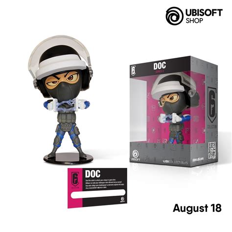 Rainbow Six Siege Six Collection Series 5 Doc Chibi Figurine Ubisoft Shopee Singapore