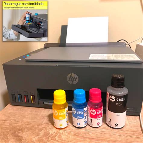 Impressora Multifuncional Hp Smart Tank Tanque De Tinta Colorida Wi