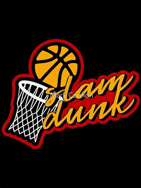 "Slam Dunk Logo" Poster for Sale by KingKongBrody | Redbubble