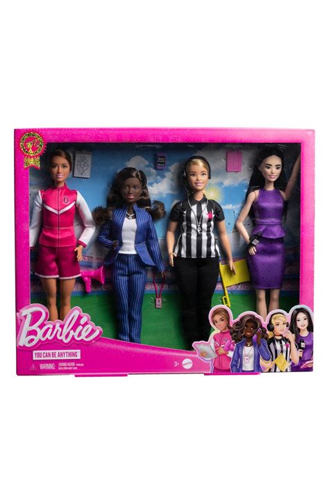 Mattel Set Of 4 Barbie® You Can Be Anything Dolls Nordstrom