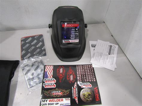 Lincoln Electric K3034 4 Viking Black Welding Helmet Ebay