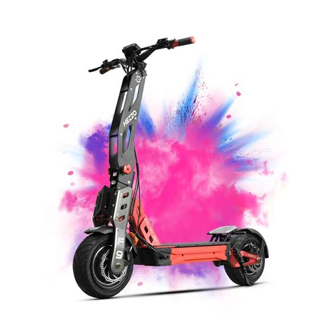 Hezzo V W Electric Scooter Off Road F Ah Lithium Battery Dual