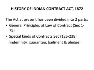 Business Law Indian Contract Act Ppt