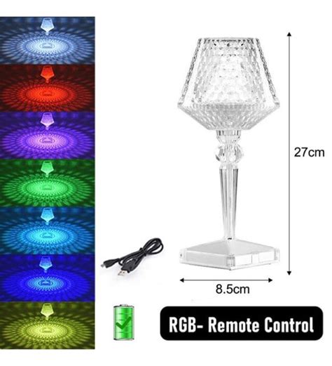 Dokunmatik Arjl Masa Lambas Sihirli Led Lamba Rgb Kumandal