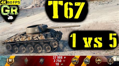 World Of Tanks T67 Replay 8 Kills 2k Dmg Patch 1 4 1 Youtube