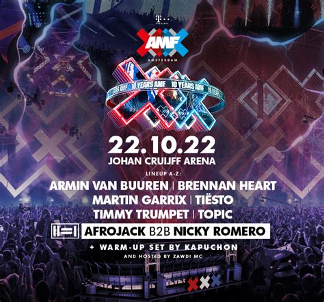 AMF Celebrates 10 Years with Massive October Lineup - EDMTunes